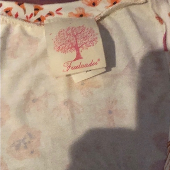 Modcloth Freelander cream floral tunic top - Picture 3 of 6